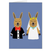 Cute Llama Bride en Groom (Voorkant)