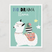 Cute llama briefkaart (Voorkant)