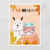 Cute llama briefkaart (Voorkant)