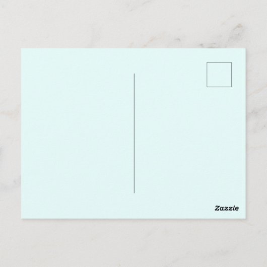 Cute llama briefkaart (Achterkant)