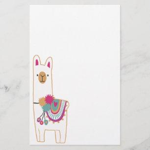 Cute llama briefpapier