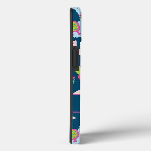 Cute Llama Custom Name Case-Mate iPhone Case (Achterkant / Rechts)