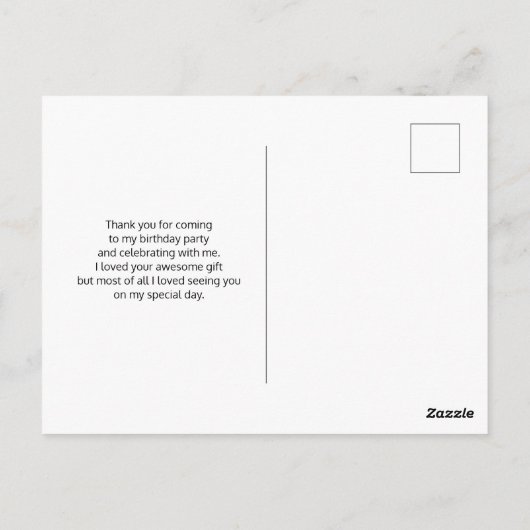 Cute Llama die een kroonkroon heeft, bedankt Briefkaart (Achterkant)