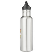 Cute Llama Face Tekening Waterfles (Rechts)