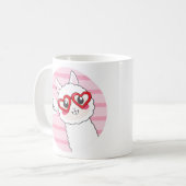 Cute Llama Hola Koffiemok (Voorkant links)