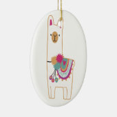 Cute llama keramisch ornament (Rechts)
