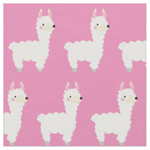 Cute Llama Kinder Baby Stof