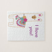 Cute llama legpuzzel (Horizontaal)