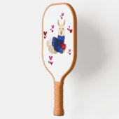 Cute Llama Love Pickleball Paddle (Links)
