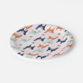 Cute Llama Paper Borden Papieren Bordje (Gekanteld)