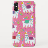 Cute Llama Pattern Case-Mate iPhone Case (Achterkant)