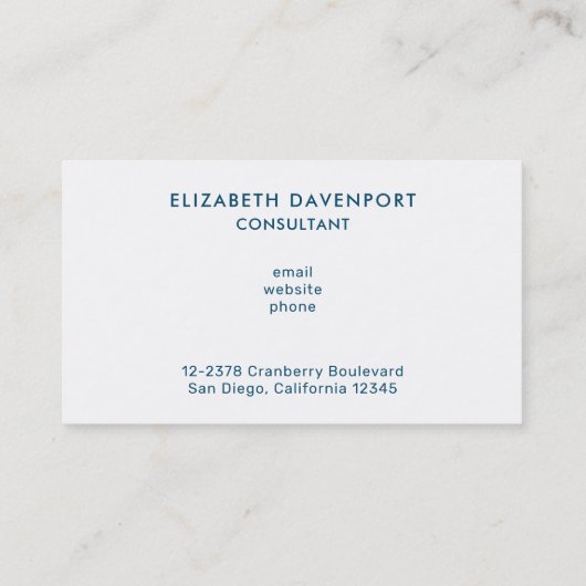 Cute Llama Pattern on Polka Dots Visitekaartje (Achterkant)