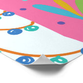 Cute Llama Pattern Poster (Hoek)