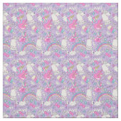 Cute Llama Pattern Stof (Swatch)