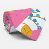 Cute Llama Pattern Stropdas (Opgerold)