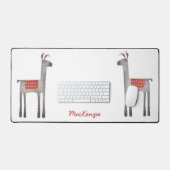Cute Llama Persoonlijk Bureaumat (Keyboard & Muis)
