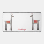 Cute Llama Persoonlijk Bureaumat (Voorkant)