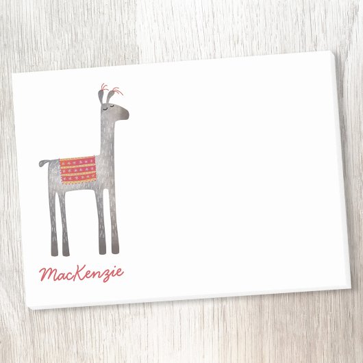Cute Llama Persoonlijk Post-it® Notes