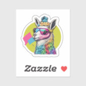 Cute Llama Sticker (Vel)