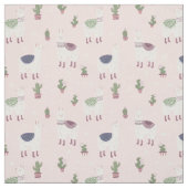 Cute Llama Stof (Swatch)