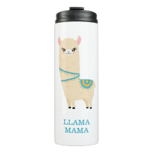 Cute Llama Thermosbeker