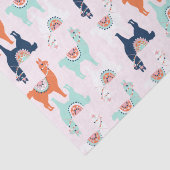 Cute Llama-weefselpapier Tissuepapier (Detail)