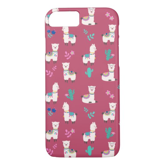 Cute Llamas Case-Mate iPhone Case (Achterkant)