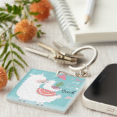 Cute Llamas Sleutelhanger (Voorkant Rechts)