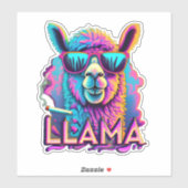 Cute Llamas Sticker (Vel)