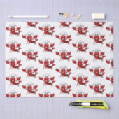 Cute Lobster-hoofdpartij Tissuepapier (Craft)