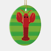 Cute Lobster Keramisch Ornament (Rechts)