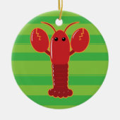 Cute Lobster Keramisch Ornament (Voorkant)