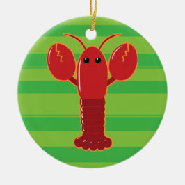 Cute Lobster Keramisch Ornament