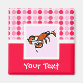 Cute Lobster Magneet (Voorkant)