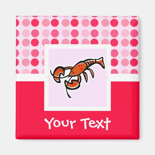 Cute Lobster Magneet (Voorkant)