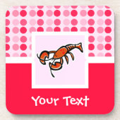 Cute Lobster Onderzetter (Voorkant)