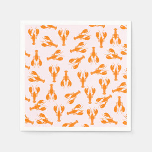 Cute Lobster Paper Napkins Servet