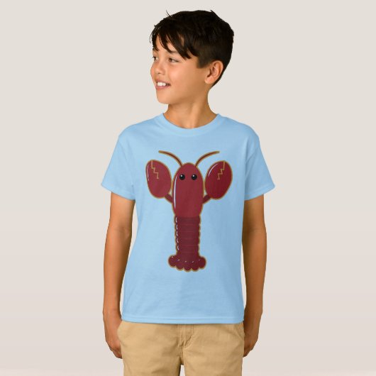 Cute Lobster T-shirt (Voorkant volledig)