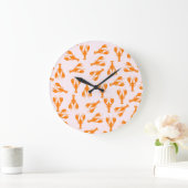 Cute Lobster Wall Clock Grote Klok (Huis)