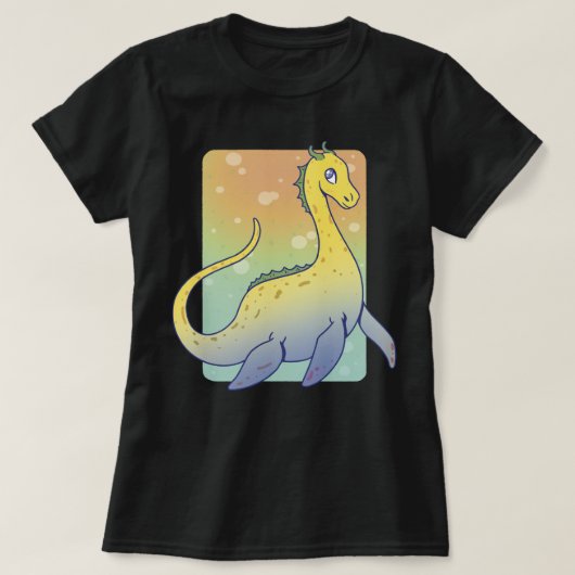 Cute Loch Ness Monster T-shirt (Design voorkant)