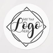 Cute Logo Custom Business Sticker | Personalised (Design 2)