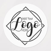 Cute Logo Custom Business Sticker | Personalised (Design 1)