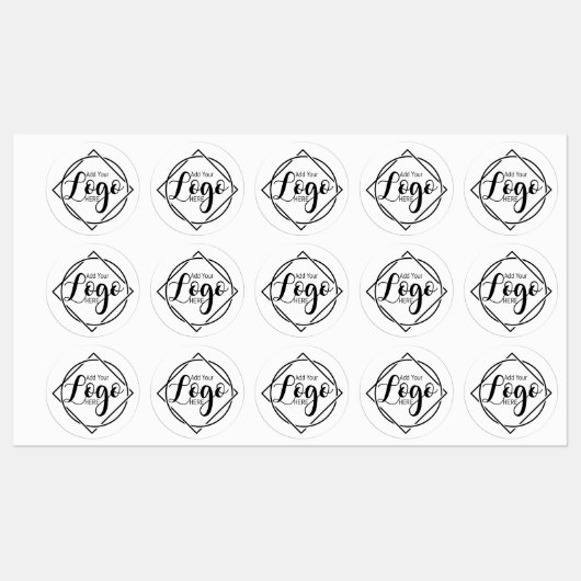 Cute Logo Custom Business Sticker | Personalised (Vel)