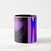 CUTE_LOGO_PINK_BLACK TWEEKLEURIGE KOFFIEMOK (Center)