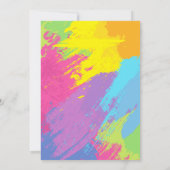 Cute lollipop verjaarfeest uitnodiging (Achterkant)