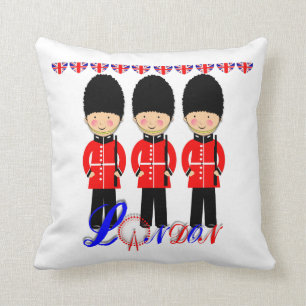 Cute London Guards Thed Design Kussen