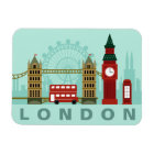 Cute London Illustration magnet