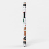 Cute London Theme Double Decker Bus Case-Mate iPhone Case (Achterkant/rechts)