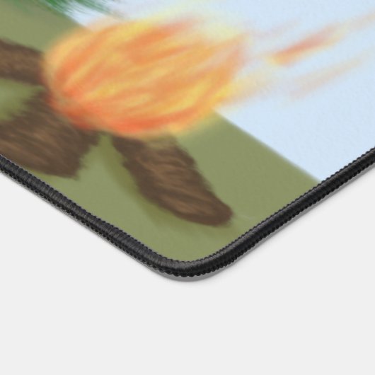 Cute Lone Fox Bureaumat (Hoek)