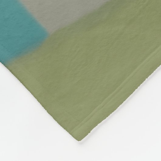 Cute Lone Fox Fleece Deken (Hoek)